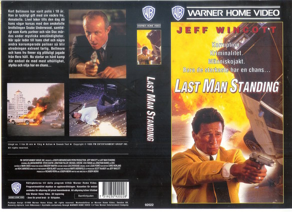 92022 LAST MAN STANDING (VHS)